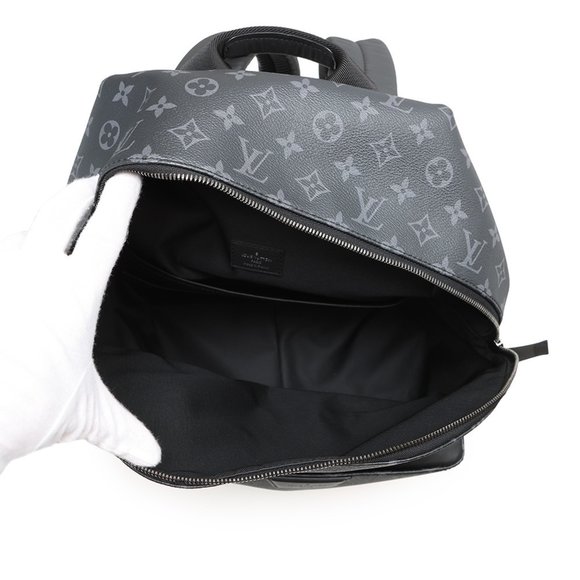 Louis Vuitton Backpack Monogram Eclipse M43186 LOUIS VUITTON Black - Picture 5 of 16